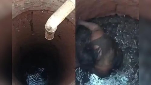 Tentando colher limões, mulher cai em fossa de quatro metros em Marialva Tentando colher limões, mulher cai em fossa de quatro metros em Marialva