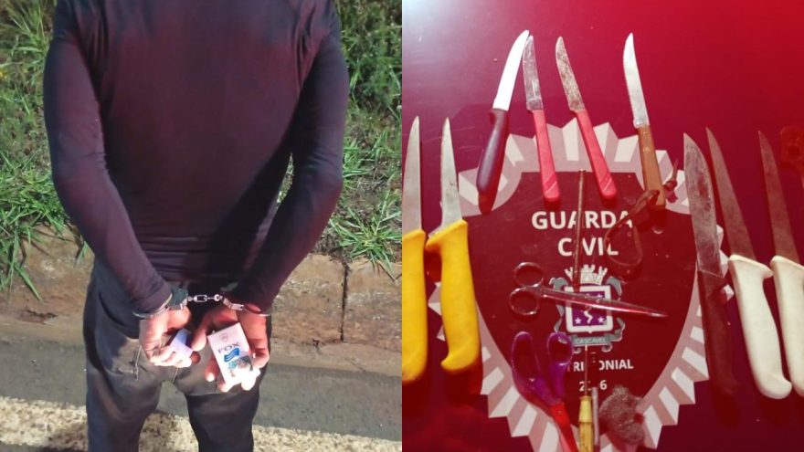 Abordagem da Guarda Civil Patrimonial resulta na prisão de foragido da Justiça em Cascavel