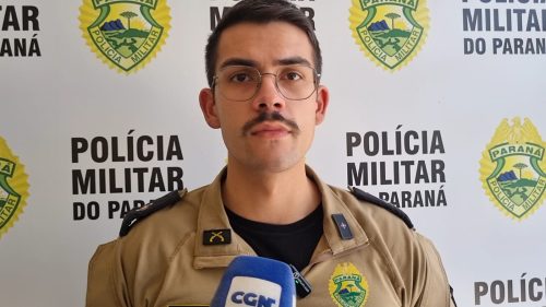 R$ 800 mil de prejuízo: Tenente destaca apreensão da PM no perímetro urbano de Cascavel R$ 800 mil de prejuízo: Tenente destaca apreensão da PM no perímetro urbano de Cascavel