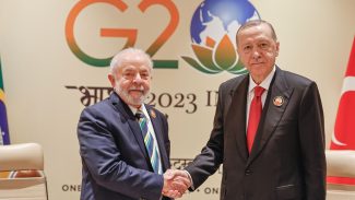 Lula e Erdogan, presidente da Turquia, conversam sobre Gaza e COP