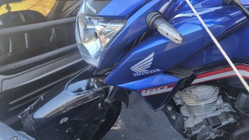 Motociclista de 19 anos sofre fratura em acidente na BR-277, em Cascavel