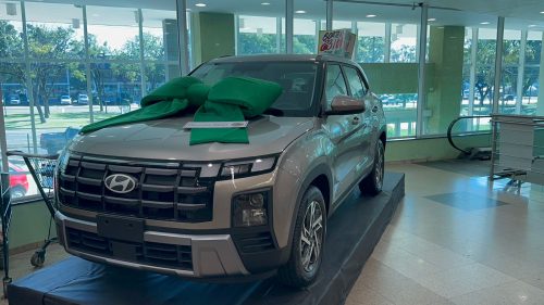 Soianny Andressa dos Santos Pereira é a ganhadora do Hyundai Creta 0 km do Aniversário Premiado Irani