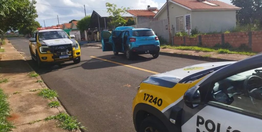 Ação integrada recupera veículo roubado e prende três suspeitos em Ponta Grossa