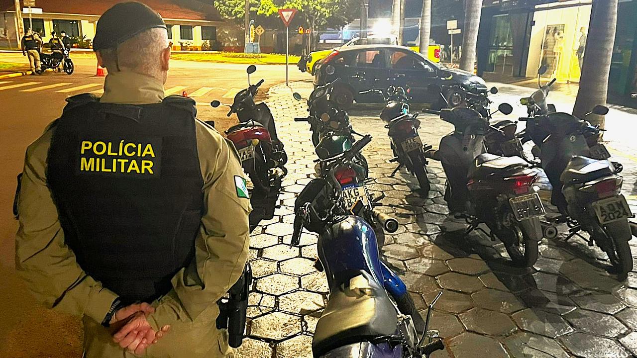 Operação de trânsito da Polícia Militar aborda mais de 130 veículos em Cafelândia