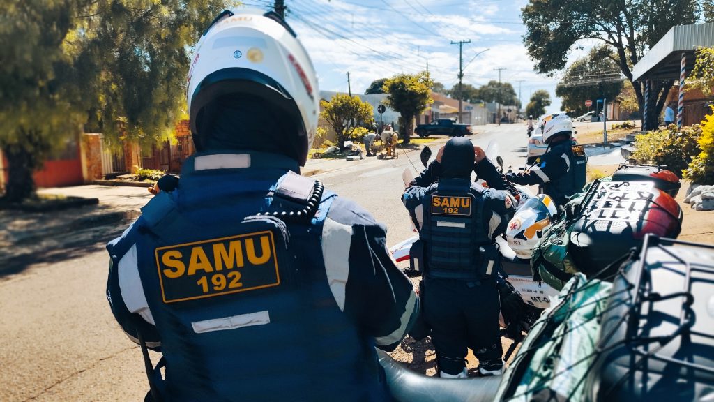 GMAU age rápido e presta socorro a idoso de 88 anos no Jardim Clarito
