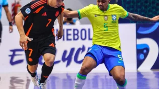Copa América de Futsal: Brasil empata com Colômbia em estreia difícil