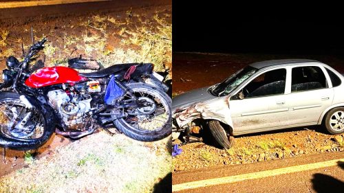 Colisão frontal na PR-495 termina com morte e prisão por embriaguez