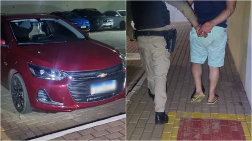 Condutor ultrapassa viatura da PM em alta velocidade e é detido por embriaguez ao volante no Country Condutor ultrapassa viatura da PM em alta velocidade e é detido por embriaguez ao volante no Country