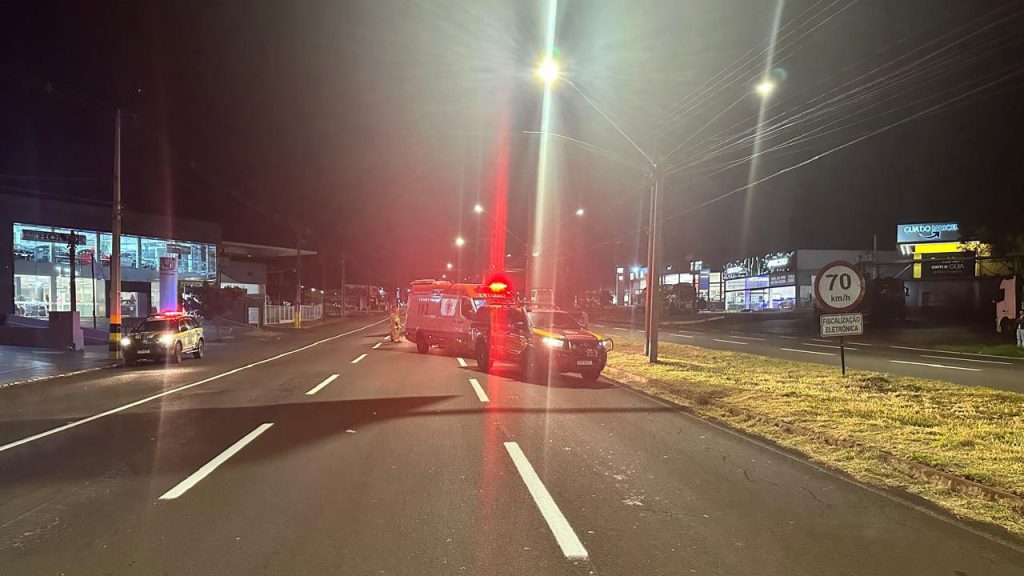 Motociclista morre após acidente na BR-369 em Londrina; carro foge sem prestar socorro