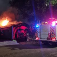 Casa fica parcialmente destruída após incêndio no bairro Floresta Imagem referente a Casa fica parcialmente destruída após incêndio no bairro Floresta