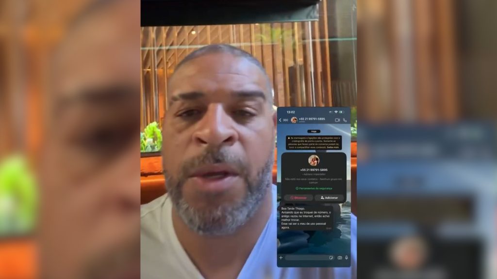 Adriano Imperador dá 24 horas para golpista devolver R$ 15 mil roubado da mãe