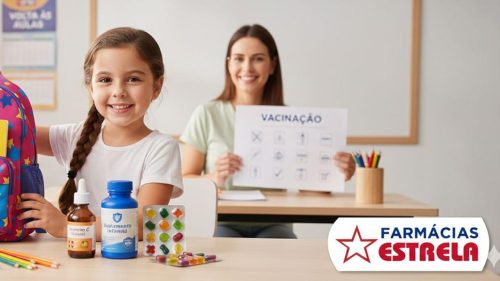 Volta às aulas: Farmácia Estrela ensina como reforçar a imunidade das crianças Imagem referente a Volta às aulas: Farmácia Estrela ensina como reforçar a imunidade das crianças