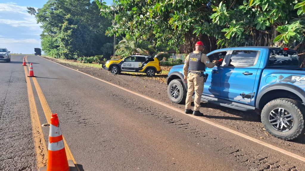 100 condutores já foram autuados por embriaguez ao volante em 2026 no Oeste do Paraná