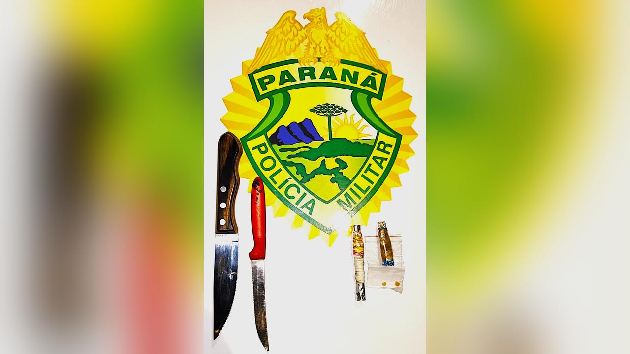 Polícia Militar apreende drogas e utensílios durante patrulhamento na Praça da Bíblia Polícia Militar apreende drogas e utensílios durante patrulhamento na Praça da Bíblia