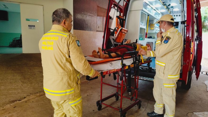 Mulher quebra a perna em incidente no Bairro Santa Cruz