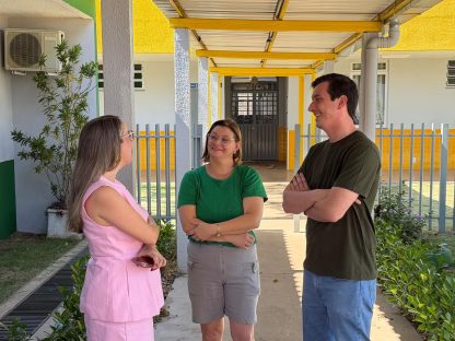 Mecabô verifica preparativos para volta às aulas na rede municipal Mecabô verifica preparativos para volta às aulas na rede municipal