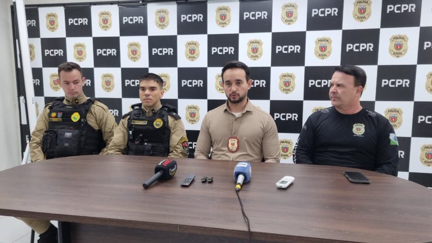 Autoridades falam sobre prisão de suspeito de latrocínio contra idosos em Ibema