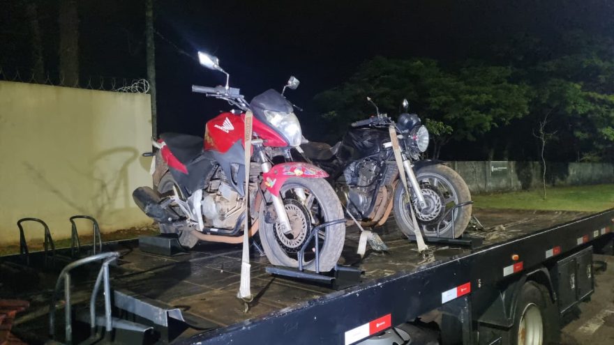 Guarda Municipal recupera duas motocicletas furtadas no bairro Cascavel Velho
