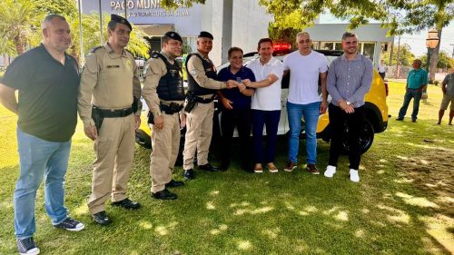 Jesuítas recebe nova viatura para reforço da Polícia Militar