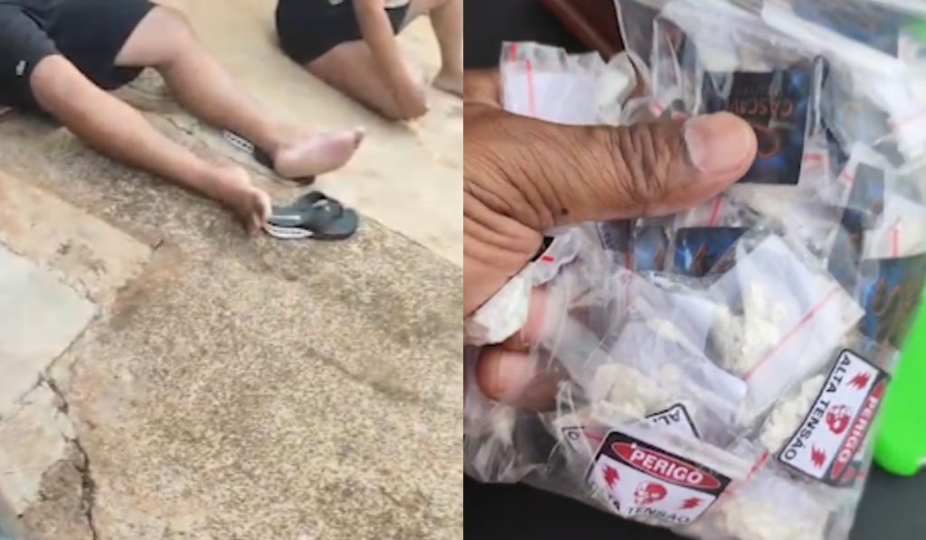 Ação policial contra o tráfico apreende drogas no Bairro Morumbi