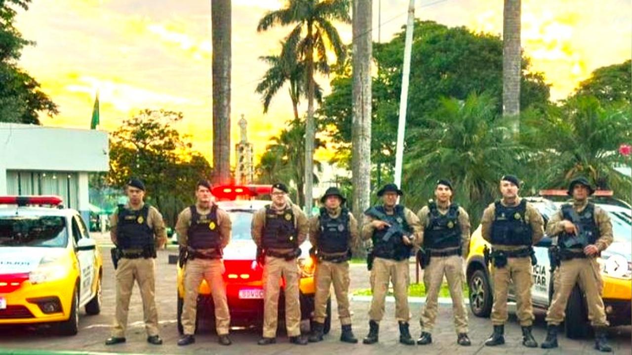 Homem monitorado por tornozeleira é preso pela Polícia Militar após violência doméstica em Palotina