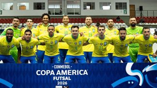 Brasil enfrenta Peru para avançar à final da Copa América de futsal