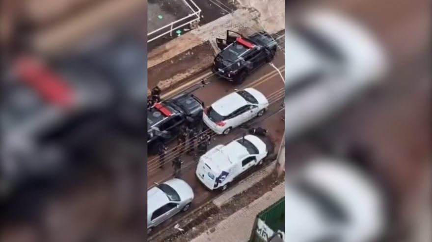 Tiroteio com a PM termina com dois mortos e perseguição de filme