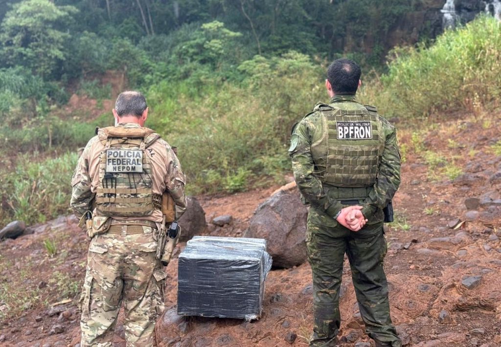 Ações integradas da PF e PM resultam em três apreensões em menos de oito horas em Foz do Iguaçu