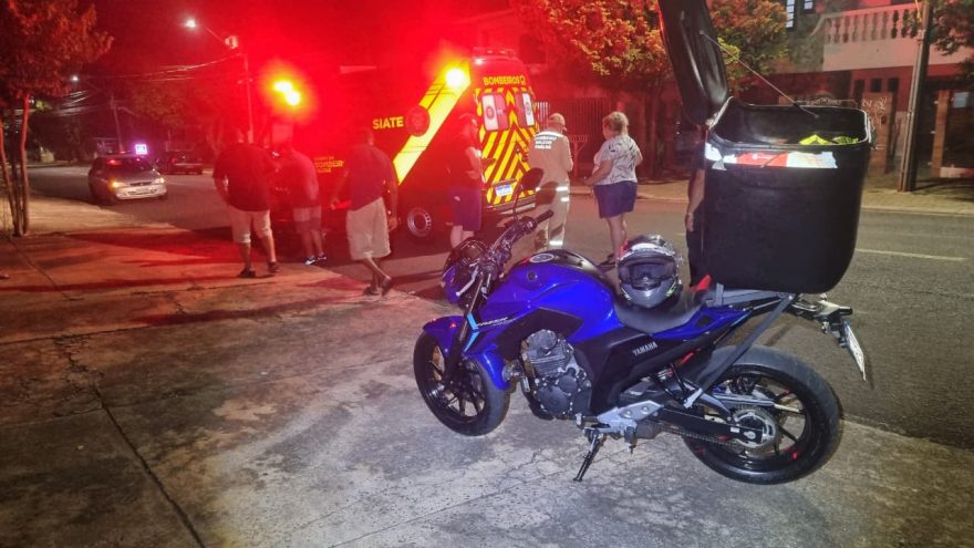 Colisão entre motos mobiliza Corpo de Bombeiros ao Bairro Coqueiral