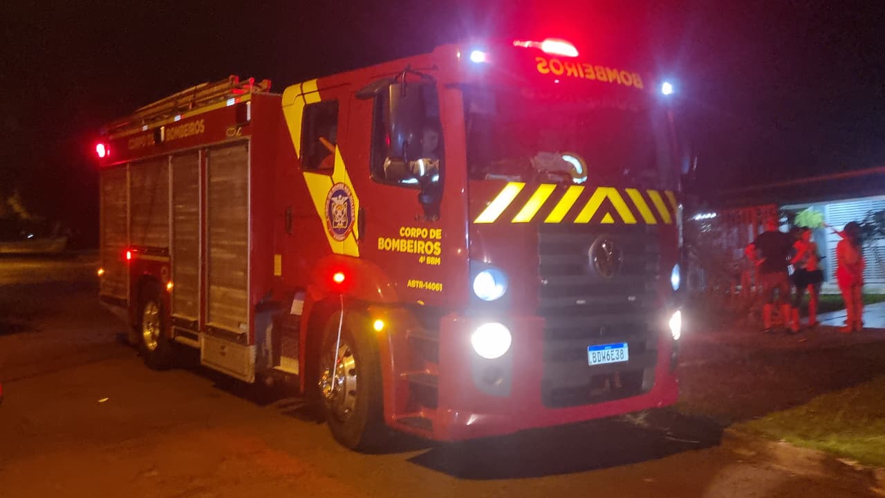 Curto-circuito quase provoca incêndio em residência no Bairro Brasília Curto-circuito quase provoca incêndio em residência no Bairro Brasília