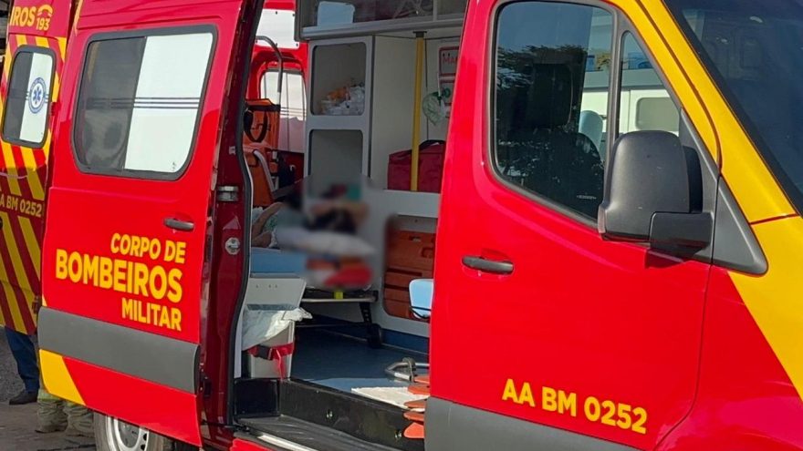 Acidente doméstico deixa mulher ferida na Rua Bororós