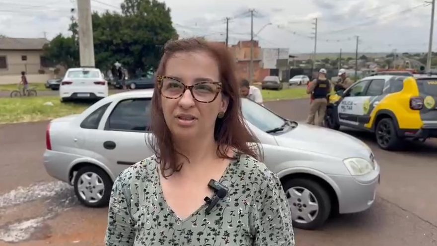 “Aqui direto tem acidente” afirma moradora após grave colisão na Rua Maria Tereza Figueiredo
