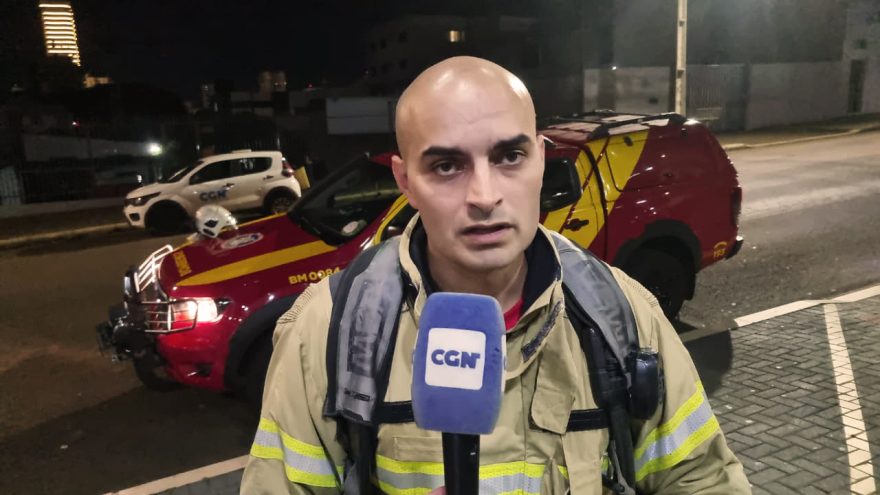Alarme evita o pior em princípio de incêndio em hotel no Centro de Cascavel
