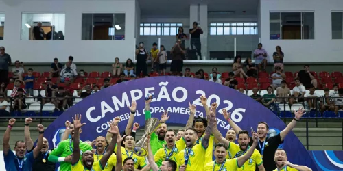 Brasil bate Argentina e conquista 12º título na Copa América de Futsal
