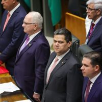 Imagem referente a Davi Alcolumbre prega convivência pacífica entre poderes