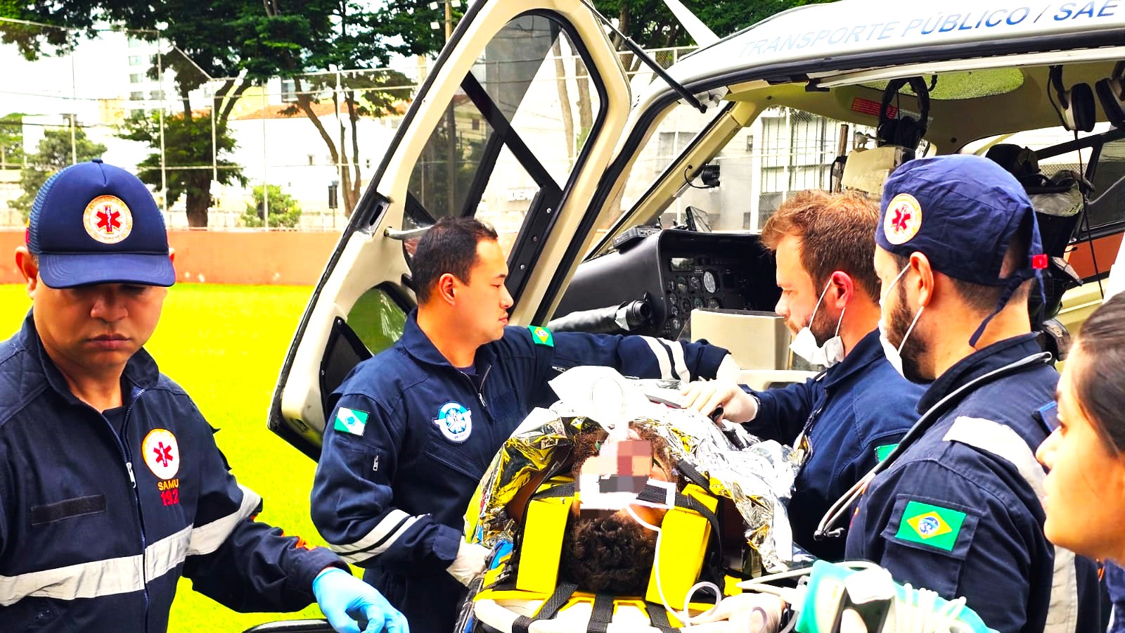 Motociclista fica gravemente ferido após acidente na PR-323; motorista foge do local