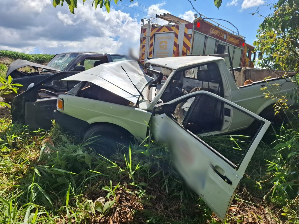 Colisão entre Gol e Saveiro na PR-281 deixa ferido e mobiliza socorro em Chopinzinho