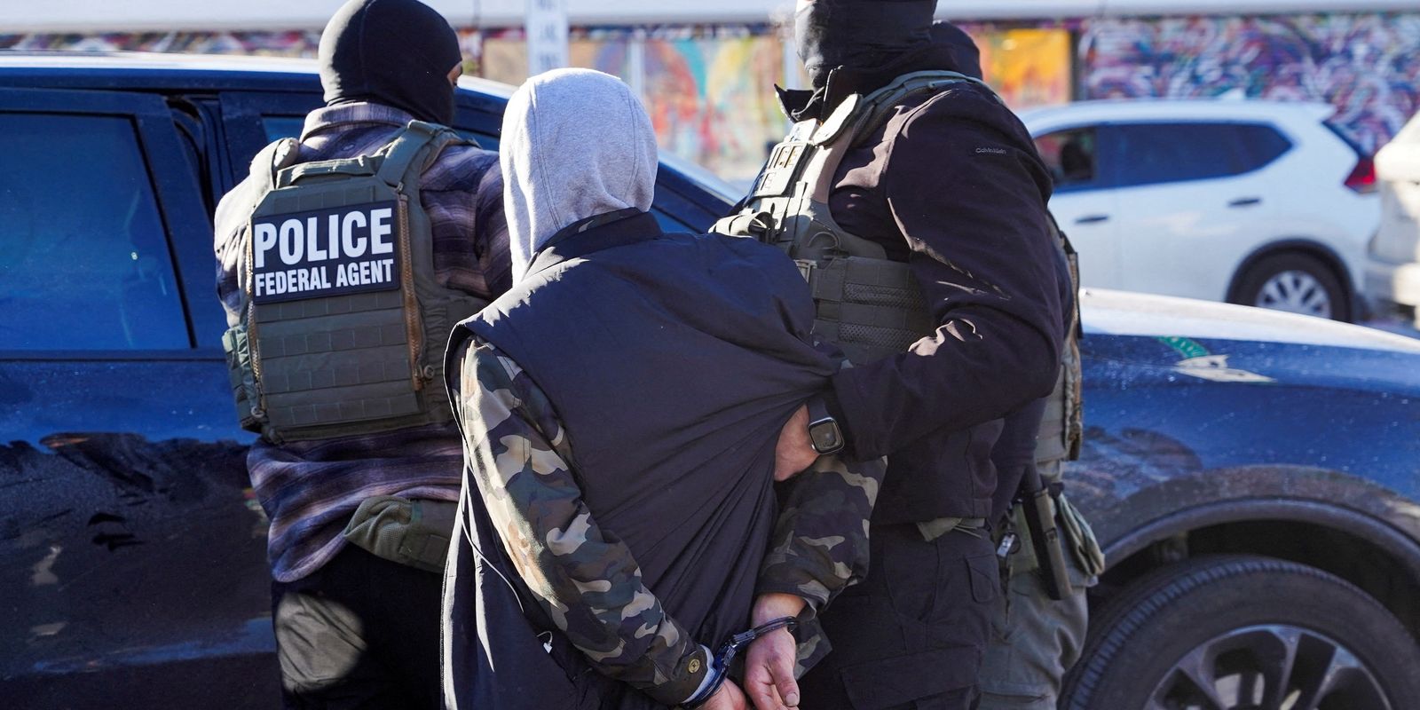 Dos imigrantes detidos nos EUA, 73% não têm antecedentes criminais Dos imigrantes detidos nos EUA, 73% não têm antecedentes criminais
