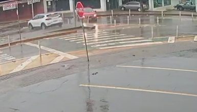 Imagem referente a Veja por outro ângulo o acidente entre Tucson e Onix