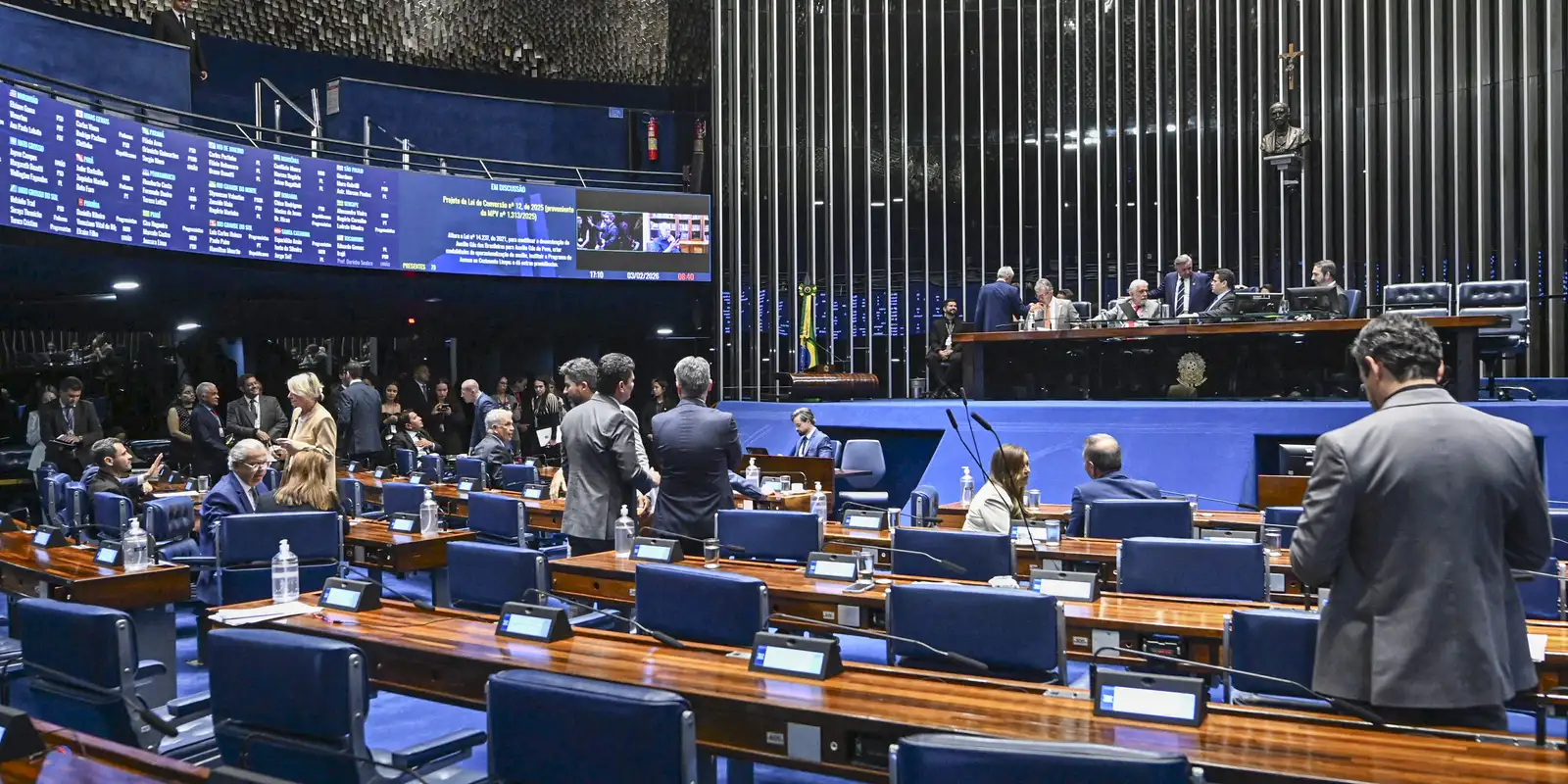 Senado aprova MP que cria programa Gás do Povo; texto vai à sanção Senado aprova MP que cria programa Gás do Povo; texto vai à sanção