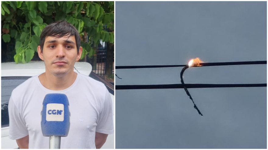 Curto-circuito em fiação preocupa moradores da região Oeste de Cascavel