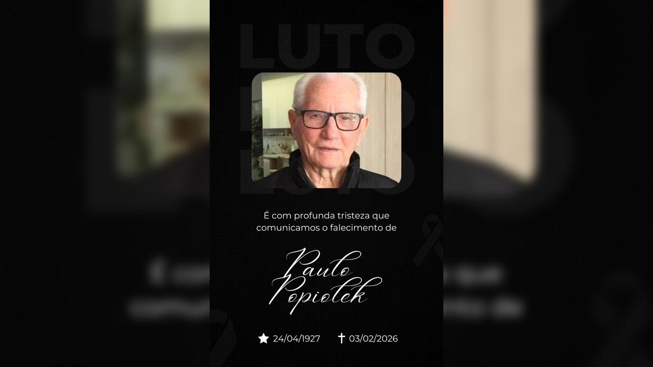 Morre aos 98 anos Paulo Popiolek, pioneiro do setor madeireiro em Cascavel Morre aos 98 anos Paulo Popiolek, pioneiro do setor madeireiro em Cascavel