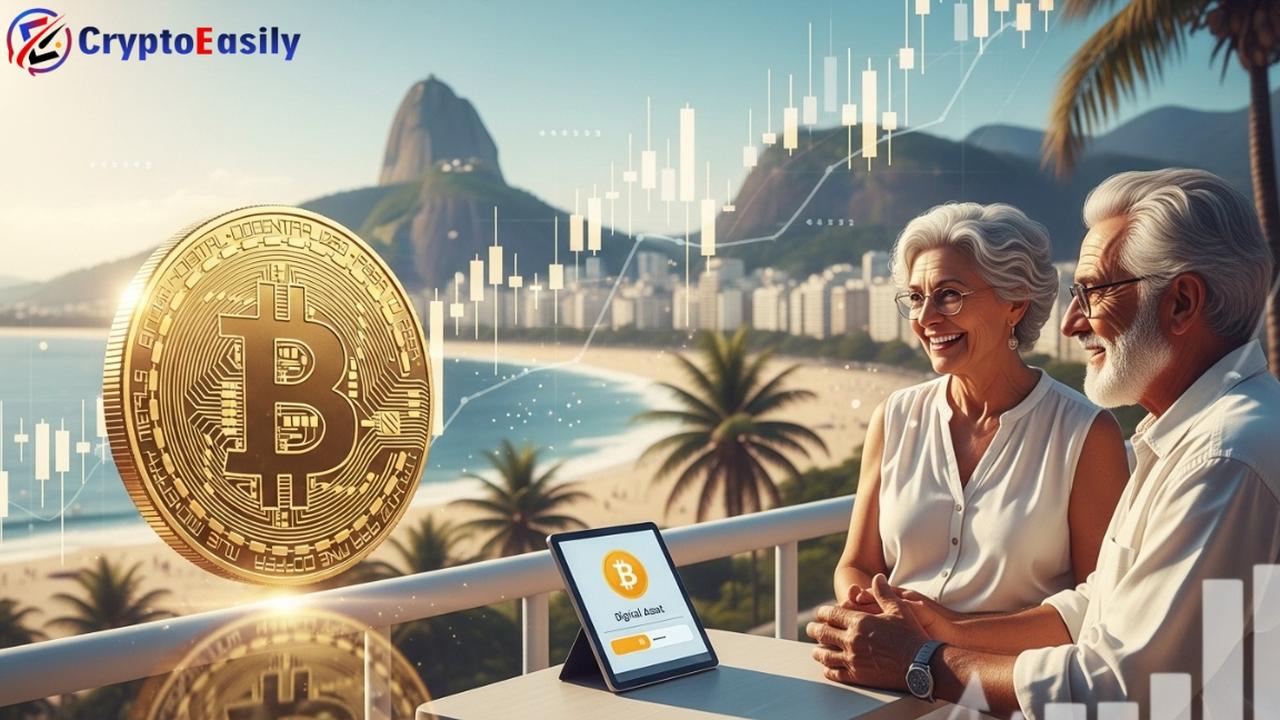 Aposentados brasileiros estão facilmente ganhando uma renda passiva estável de US$ 7.700 por dia através da mineração de Bitcoin na CryptoEasily