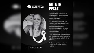 Uopeccan lamenta morte de colaboradora Cristiana dos Santos vítima de acidente no Alto Alegre