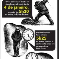 Imagem referente a Cão Orelha: Polícia usa imagens e dados de celular para desvendar caso