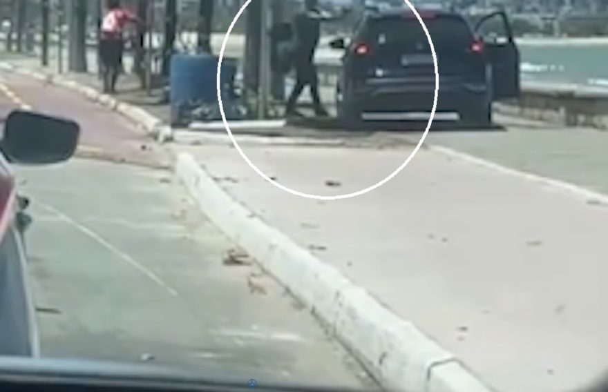 Vídeo: casal flagra fuga, disparos e prisão de quadrilha do golpe do bilhete premiado
