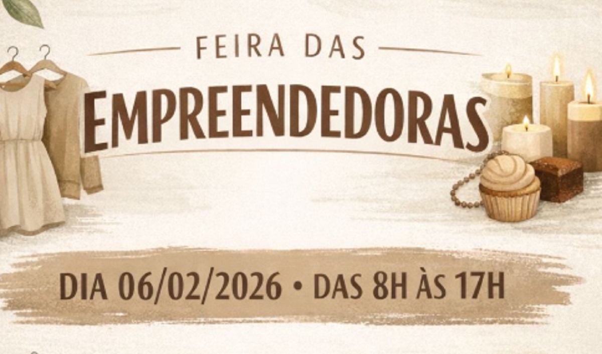 Imagem referente a Moda, fé e afeto: o que você vai encontrar na Feira das Empreendedoras do bairro Floresta