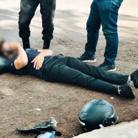 Imagem referente a Motociclista fica ferido em acidente de trânsito no Country