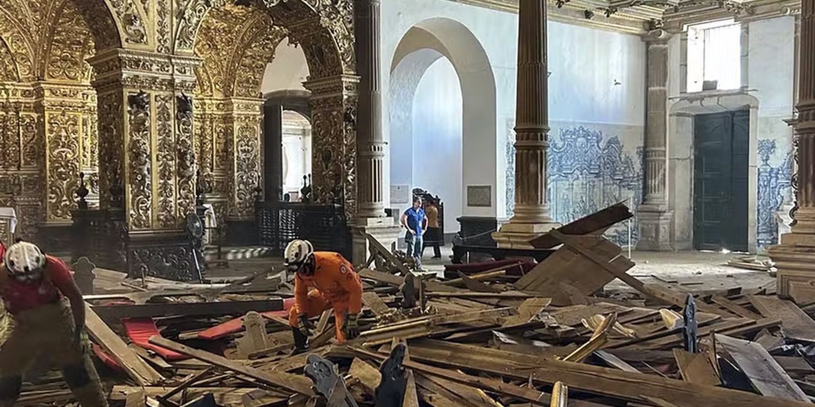 Iphan destina R$ 20 milhões a obras em igreja que desabou em Salvador Iphan destina R$ 20 milhões a obras em igreja que desabou em Salvador