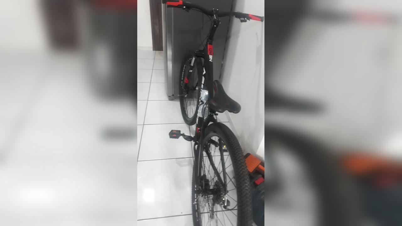 Bicicleta é furtada na Rua Natal, no Centro de Cascavel